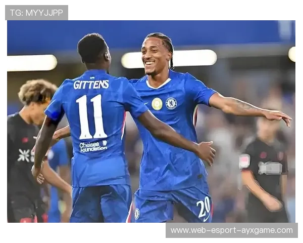 切尔西杰克逊前插接球爆射蓝军前场活力爆燃